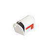 5" x 3" x 3 3/4" Mini White Metal Mailbox Craft Activity Image 4
