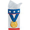 5" x 3" x 9 3/4" Small Award Medal Paper Goody Bags - 12 Pc. Image 1