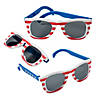 5" x 4 1/2" Kids Patriotic Plastic Novelty Sunglasses &#8211; 12 Pc. Image 1