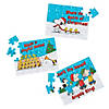 5" x 4 1/4" Mini Peanuts&#174; Christmas Inspirational Cardboard Jigsaw Puzzles - 12 Boxes Image 1