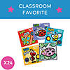 5" x 5" 20 pg. Spring Fun & Games Paper Activity Books - 24 Pc. Image 2