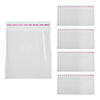 5" x 5" Bulk 144 Pc. Clear Plastic Cookie Bags Image 1