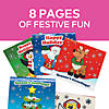 5" x 5" Bulk 48 Pc. Holiday Fun & Games Paper Activity Books Image 2