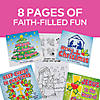 5&quot; x 5&quot; Bulk 48 Pc. Religious Christmas Fun &amp; Games Paper Activity Books Image 3