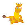 5" x 5" Magic Spring Necked Giraffe Foam Craft Kits &amp;#8211; Makes 12 Image 1