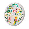 5" x 5" Religious Easter Blessings Tabletop Round Ceramic Sign Image 1