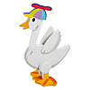 5&quot; x 6 1/4&quot; 3D Silly Goose Jointed Foam Craft Kit &amp;#8211; Makes 12 Image 1