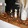 5' x 6" Autumn Harvest Berries and Leaves Rustic Twig Artificial Thanksgiving Garland - Unlit Image 1