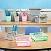 5" x 7 1/4" Pastel Plastic Classroom Library Book Bins - 6 Pc. Image 1