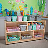 5" x 7 1/4" Pastel Plastic Classroom Library Book Bins - 6 Pc. Image 2