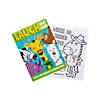 5" x 7" 12 pg. Jokes & Riddles Paper Coloring Books - 12 Pc. Image 1