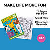 5" x 7" 12 pg. Jokes & Riddles Paper Coloring Books - 12 Pc. Image 1