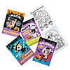 5" x 7" Bulk 144 Pc. Halloween Silly Animal Characters Paper Coloring Books Image 1