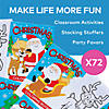 5" x 7" Bulk 72 Pc. Holiday Characters Paper Coloring Books Image 1