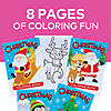 5" x 7" Bulk 72 Pc. Holiday Characters Paper Coloring Books Image 2