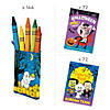 5&quot; x 7&quot; Bulk Halloween Coloring Books &amp; 6-Color Crayon Boxes Kit for 144 Image 1