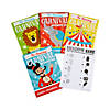 5" x 7" Classic Carnival Games, Coloring & Activity Paper Pads - 12 Pc. Image 1