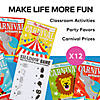 5" x 7" Classic Carnival Games, Coloring & Activity Paper Pads - 12 Pc. Image 1