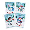 5" x 7"  Fun Winter Snowman Coloring & Activity Paper Pads - 12 Pc. Image 1