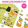 5" x 7" Kitten Around Cute Cat Paper Sticker Sheets - 24 Pc. Image 1