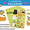 5" x 7" Kitten Around Cute Cat Paper Sticker Sheets - 24 Pc. Image 2