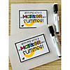 5" x 7" Mini Cardboard Dry Erase Boards with Black Marker - 12 Pc. Image 3