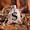 5" x 7" Money Polyester Drawstring Bags - 12 Pc. Image 2