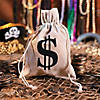 5" x 7" Money Polyester Drawstring Bags - 12 Pc. Image 3