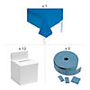 5&quot; x 7&quot; Raffle Boxes with Blue Double Coupon Roll Set - 15 Pc. Image 1