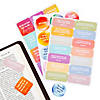 5" x 7" Religious Bible Verse Sticker Sheets - 24 Pc. Image 1