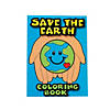 5" x 7" Save the Earth Paper Coloring Books with Stickers - 24 Pc. Image 1