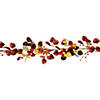 5' x 8" Berries and Maple Leaves Artificial Fall Harvest Garland  Unlit Image 2