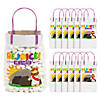 5" x 9 1/2" Medium Clear Religious Easter Plastic Goody Bags - 12 Pc. Image 1