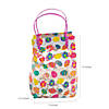 5" x 9 1/4" Colorful Easter Pattern Plastic  Goody Bags - 36 Pc. Image 1