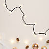 50-Count Clear Mini Christmas Light Set - 10' Brown Wire Image 2