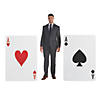 50" Giant Playing Card Cardboard Cutout Stand-Ups - 2 Pc. Image 1