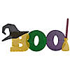 50" LED Lighted Tinsel 'Boo' Outdoor Halloween Decoration Image 1