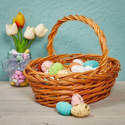 50 Pack Foam Easter Eggs for Crafts and Easter Party Decorations, Pastel Image 1