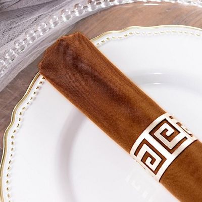 50 pcs 20" Polyester Napkins Table Wedding Party Reception Decorations  Image 1