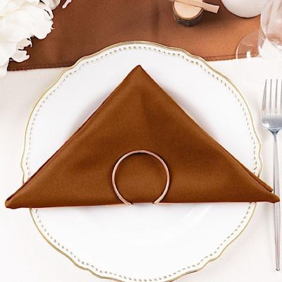 50 pcs 20" Polyester Napkins Table Wedding Party Reception Decorations  Image 2