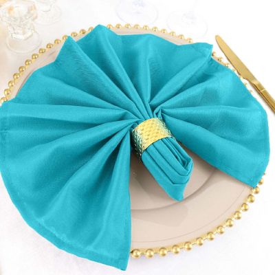 50 pcs 20" Polyester Napkins Table Wedding Party Reception Decorations  Image 2