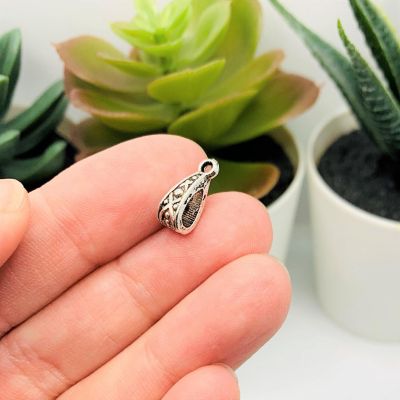 50 Pcs Antique Silver X Design Bails Image 3