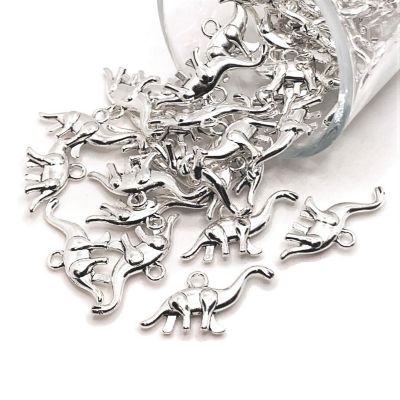 50 Pcs Brontosaurus Dinosaur Charms Image 1