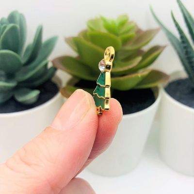 50 Pcs Christmas Tree Charms Image 3