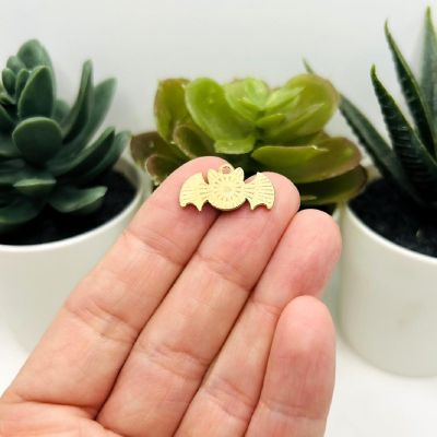 50 Pcs Cute Halloween Bat Charms Image 2
