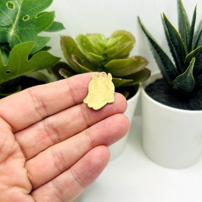 50 Pcs Cute Horned Ghost Charms Image 2
