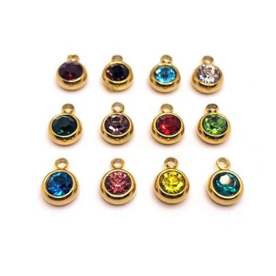 50 Pcs December Blue Charms Image 3