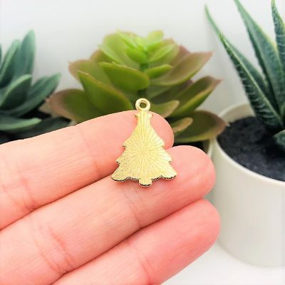 50 Pcs Enamel Christmas Charms Image 2