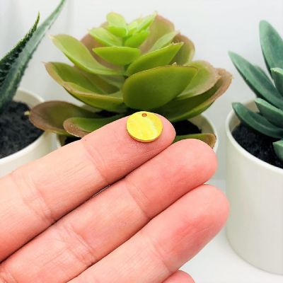 50 Pcs Gold Plated Stamping Tag Blanks Image 1
