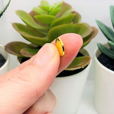 50 Pcs Gold Plated Stamping Tag Blanks Image 2